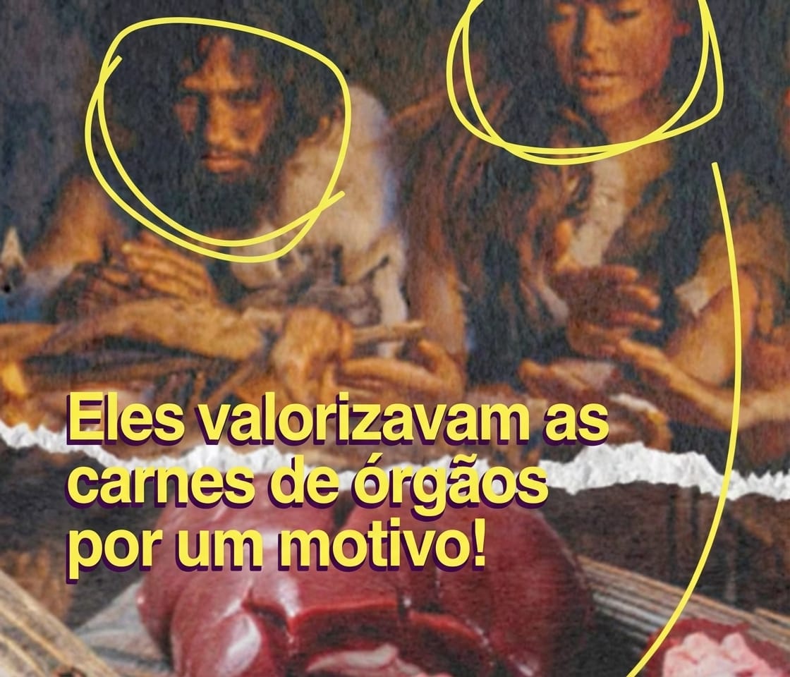 Ancestrais se alimentando