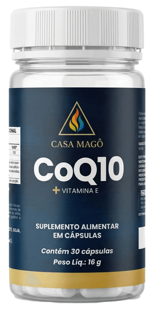 Frasco CoQ10 Casa Magô